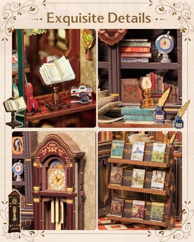 Book Nook Kit - Owl Bookstore