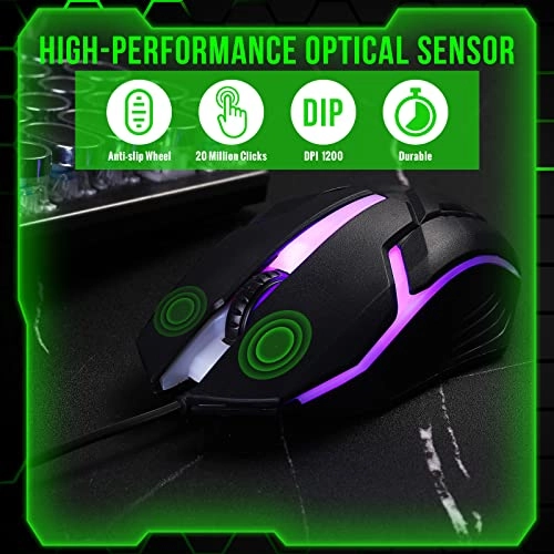 Wired Gaming Mouse - USB