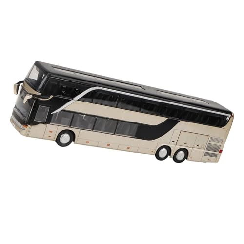 Doubledecker Bus - Alloy LED Light Music Gold