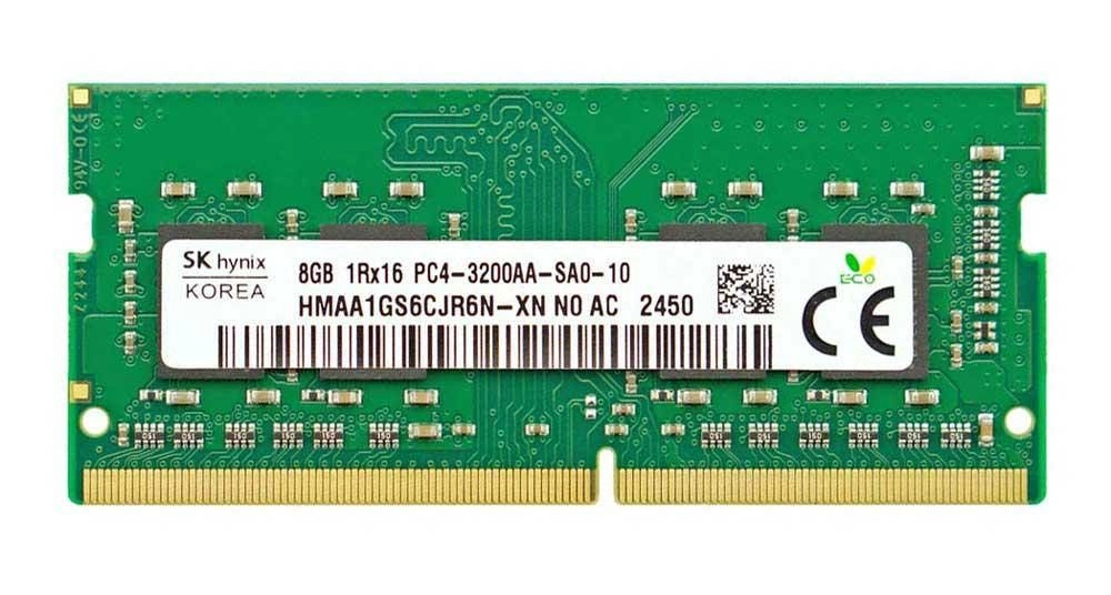 SK Hynix HMA854S6CJR6N-XN - 8GB 3200MHz SODIMM DDR4