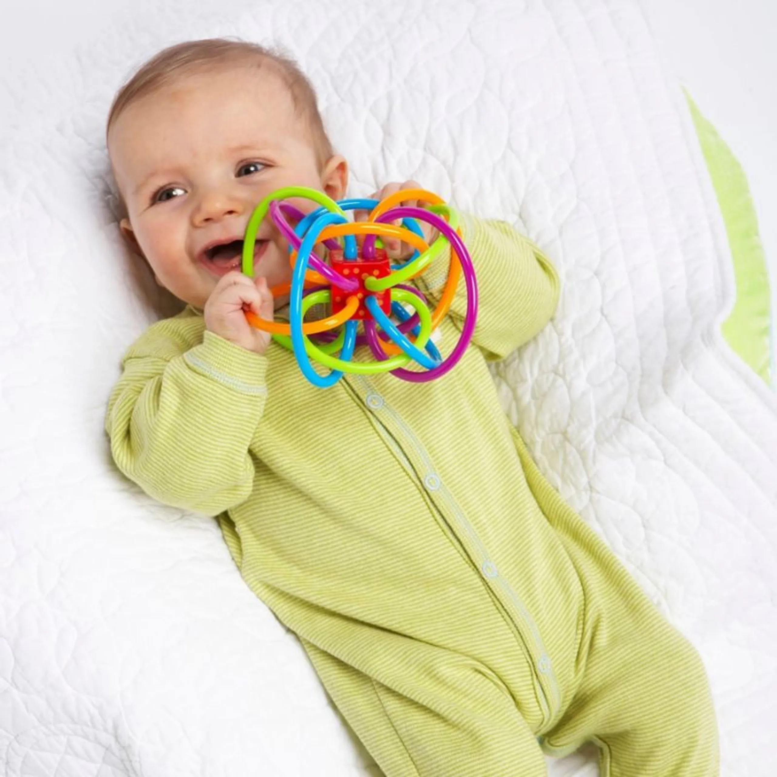 Baby Ball Rattle - Suitable for 3 months & above