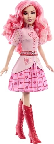 Bridget Young Queen of Hearts Doll - Singing bubbly-pink outfit Ages 4+