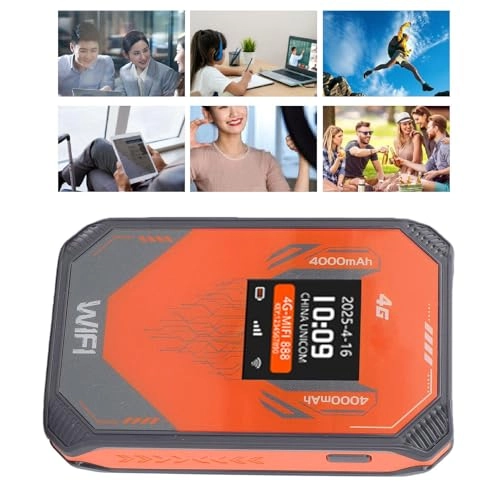 4G Mobile WiFi Router - 802.11b/g/n 300 Mbps