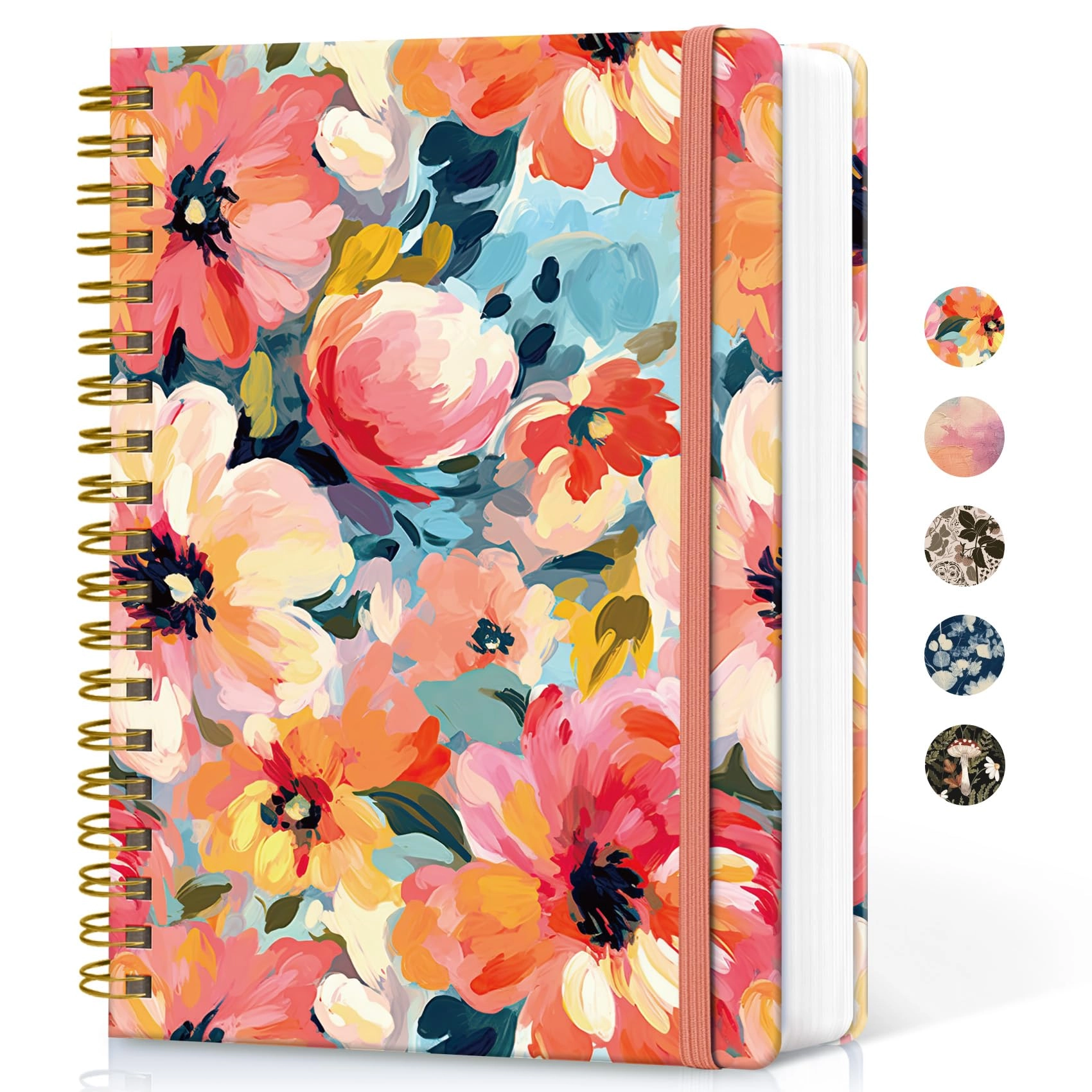 Spiral Notebook B5 Spiral - Lined 300 Pages