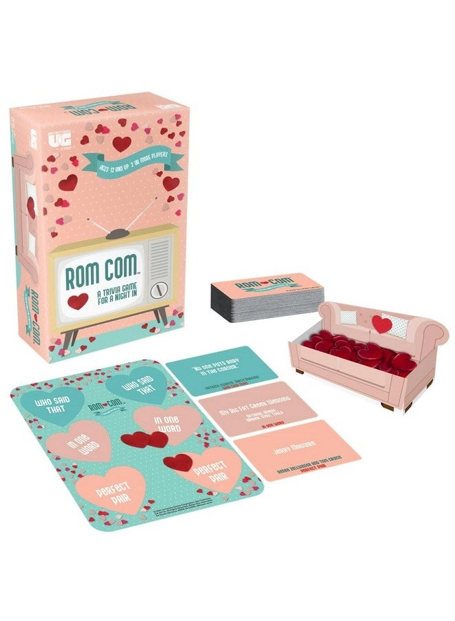 University Games ROM Com Team Trivia Game - English Ages 12 and Up