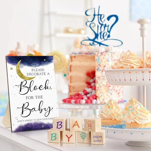 Baby Shower Games Sign - 75 Pcs