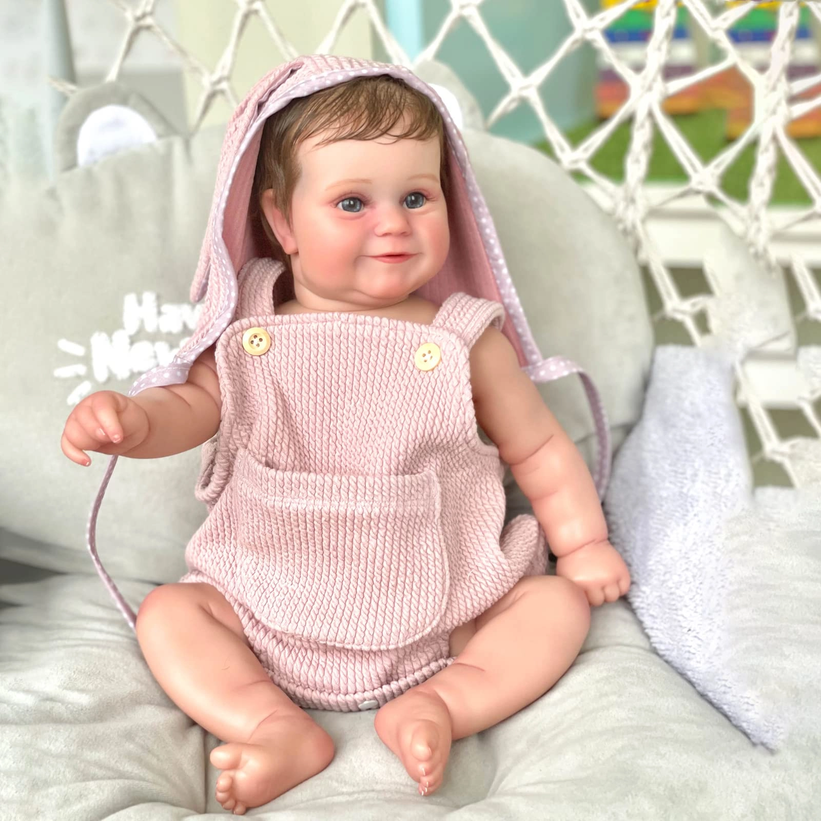 Maddie Reborn Doll - 50 cm Full Body Silicone
