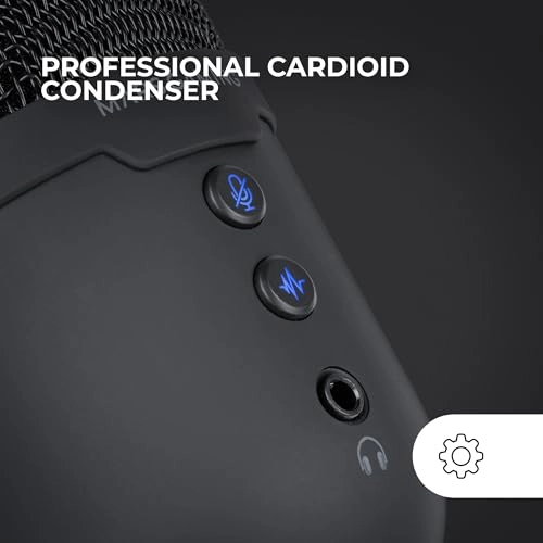 MMICCX 3.5mm-Mini-Jack+USB Microphone