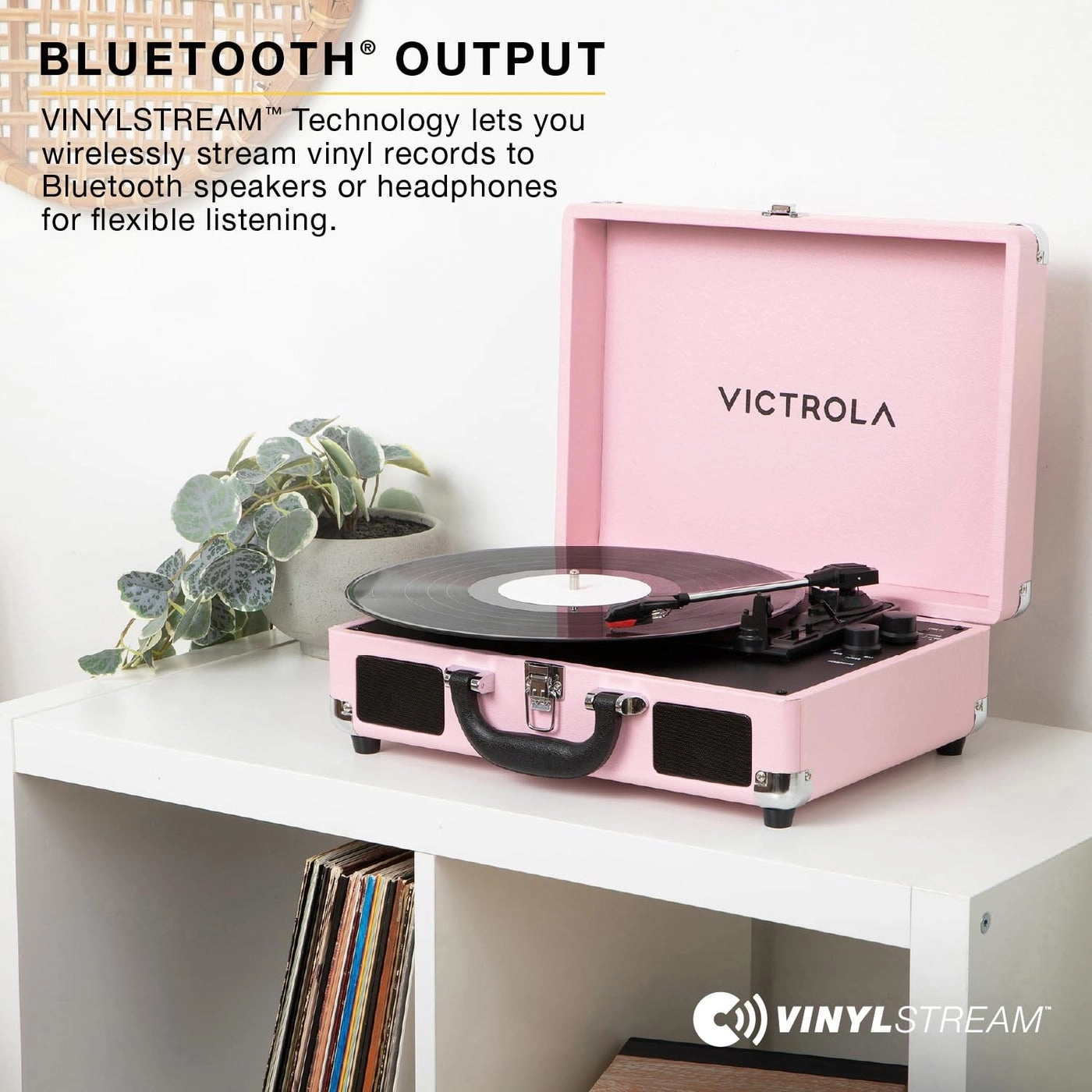 Journey II - Bluetooth Suitcase 3-Speed Turntable