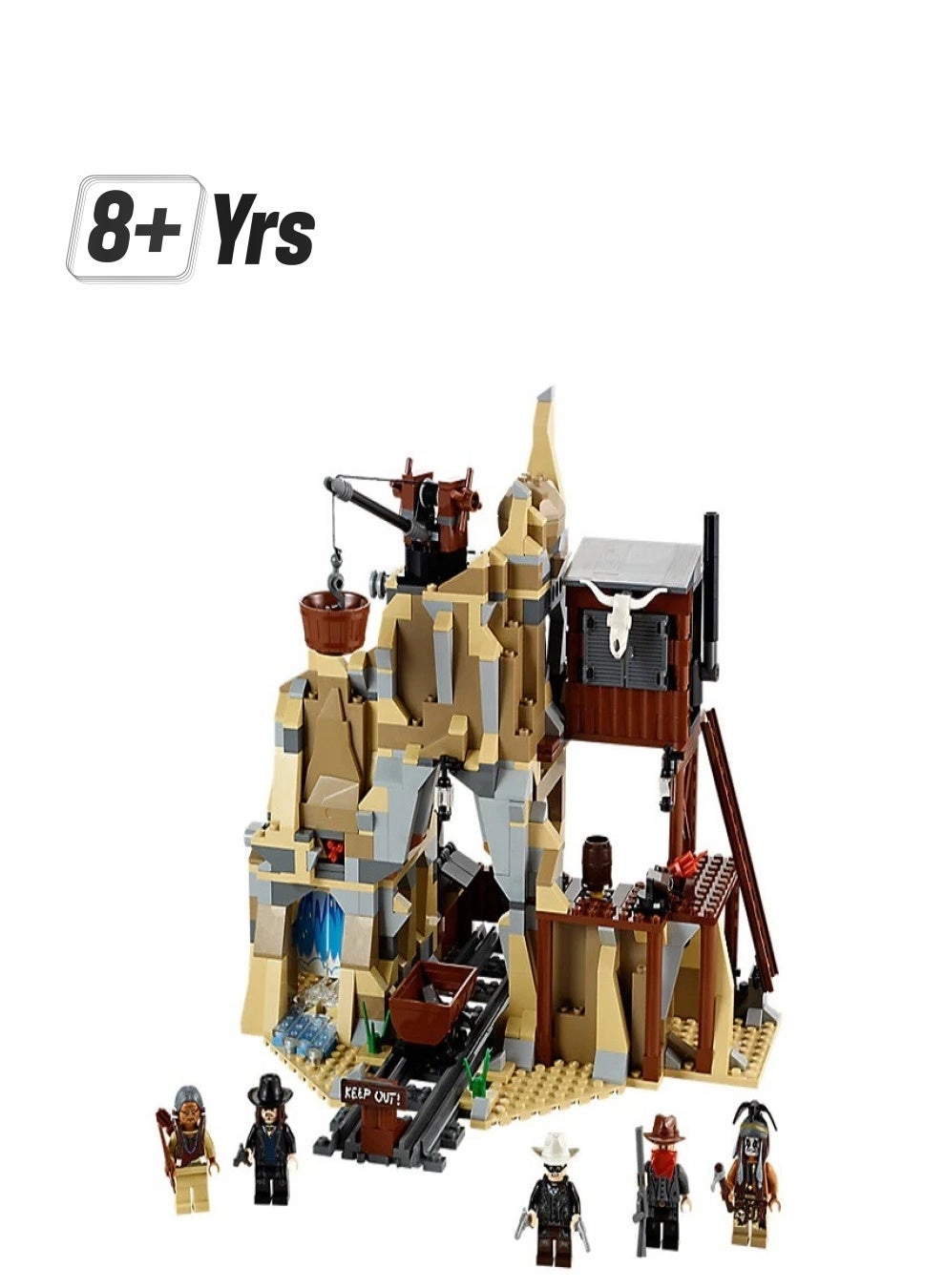 LEGO Silver Mine Shootout - Construction