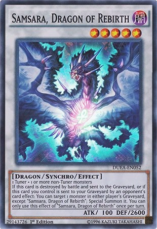 Yu-Gi-Oh! Samsara, Dragon of Rebirth DUEA-EN052 - 1st Edition