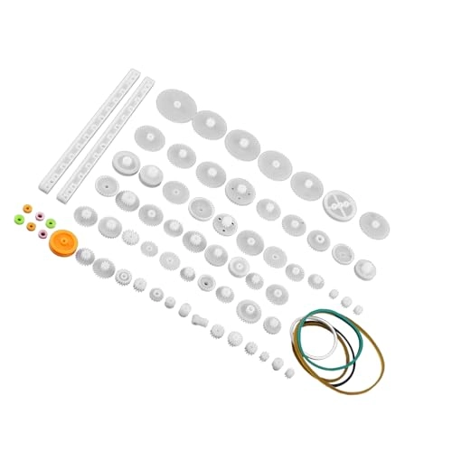 Plastic Gears Pulley Belt Kits - 75 kinds Gear kit 6 Set Options
