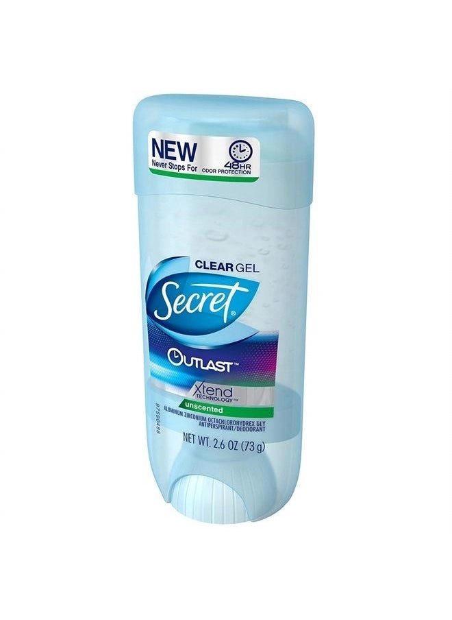 Outlast Antiperspirant and Deodorant Clear Gel - Completely Clean 200 gram