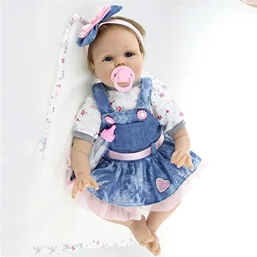 Reborn Baby Doll - 22 Inches / 55 cm Silicone Ages 3+