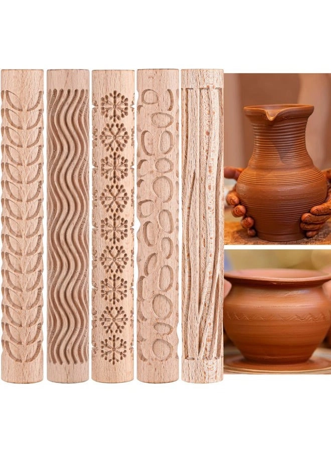 Yookeer Handmade Clay-22 - wood 5 pieces