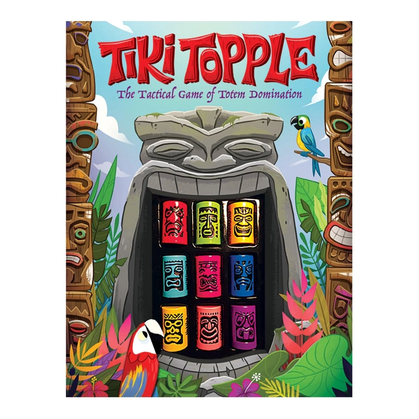 Tiki Topple: Totem Domination - Multi Colored