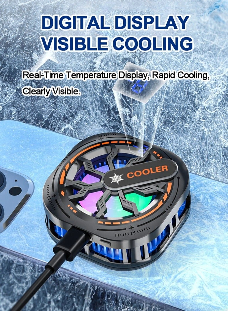 Mobile Phone Cooler - 5-Second Instant Cooling Magnetic Clip-On