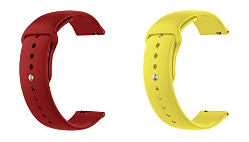 2 Pack 20mm Silicone Watch Band for Sekonda Motion