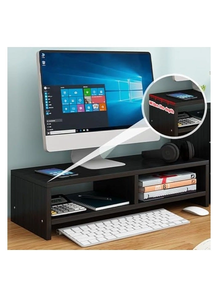 Monitor Stand Riser - White 50(L) x 20(W) x 7.7(H) cm