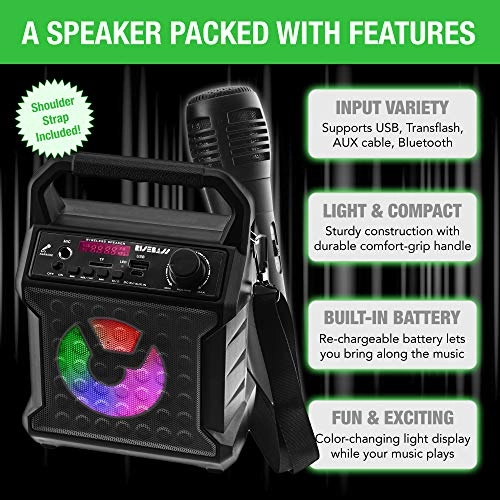 Portable Party Speaker - Microphone Karaoke