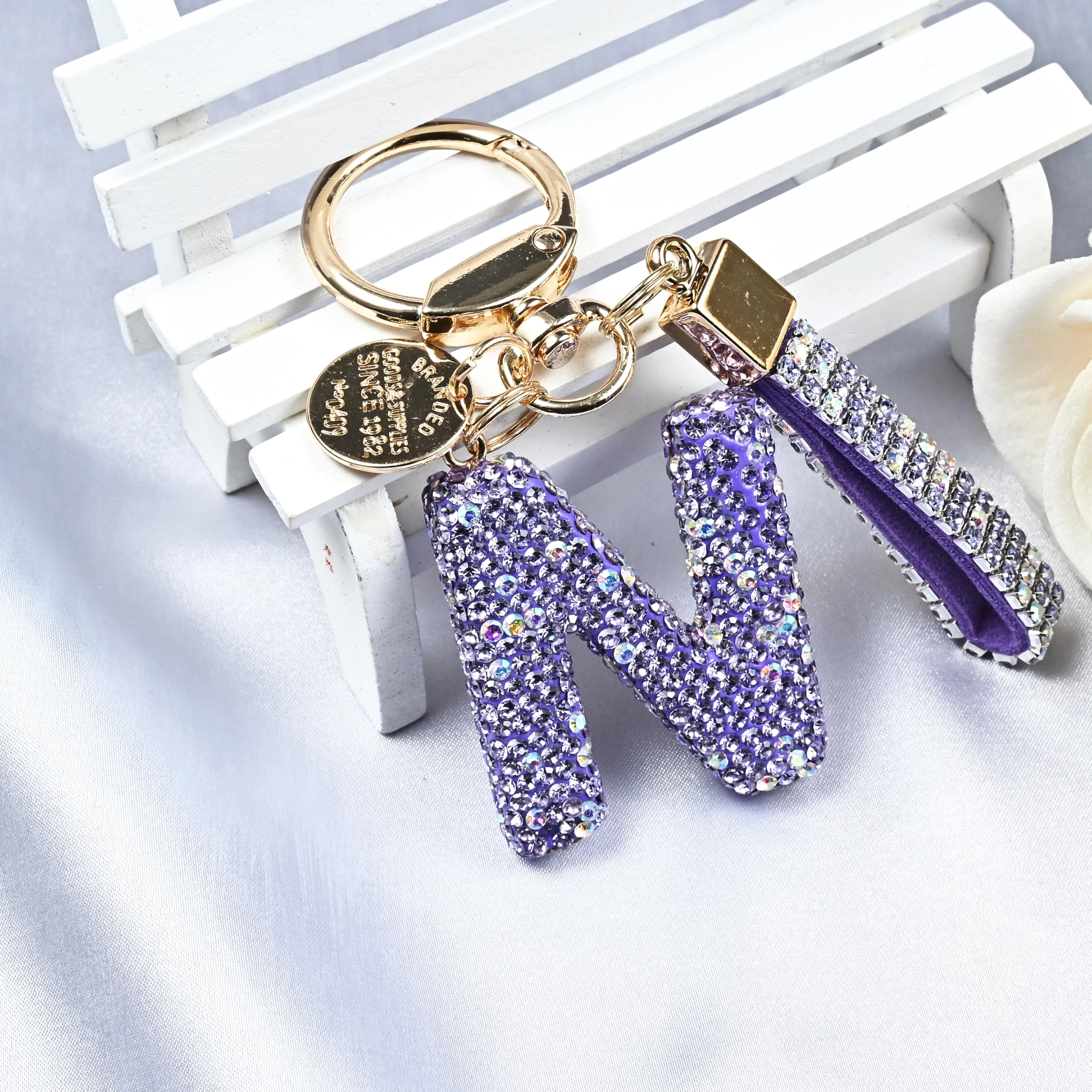 Initial Letter Keychain - Letter