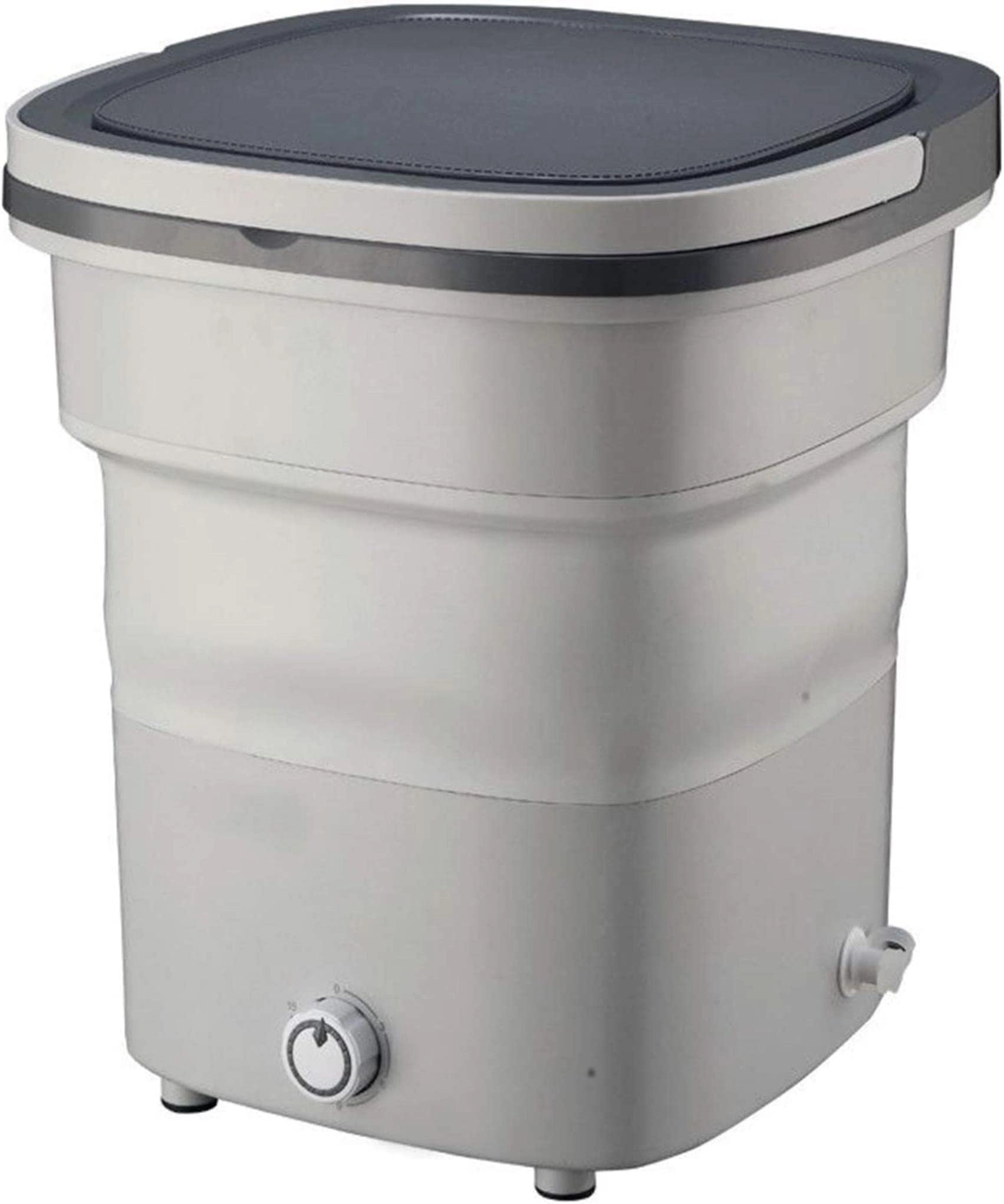 AADECOR Portable Washing hine, Ultrasound Folding Fully Automatic Laundry hine, Turbine Washer, Low Noise, Mini,Place it anywhere, store easily, blue,pink,Blue