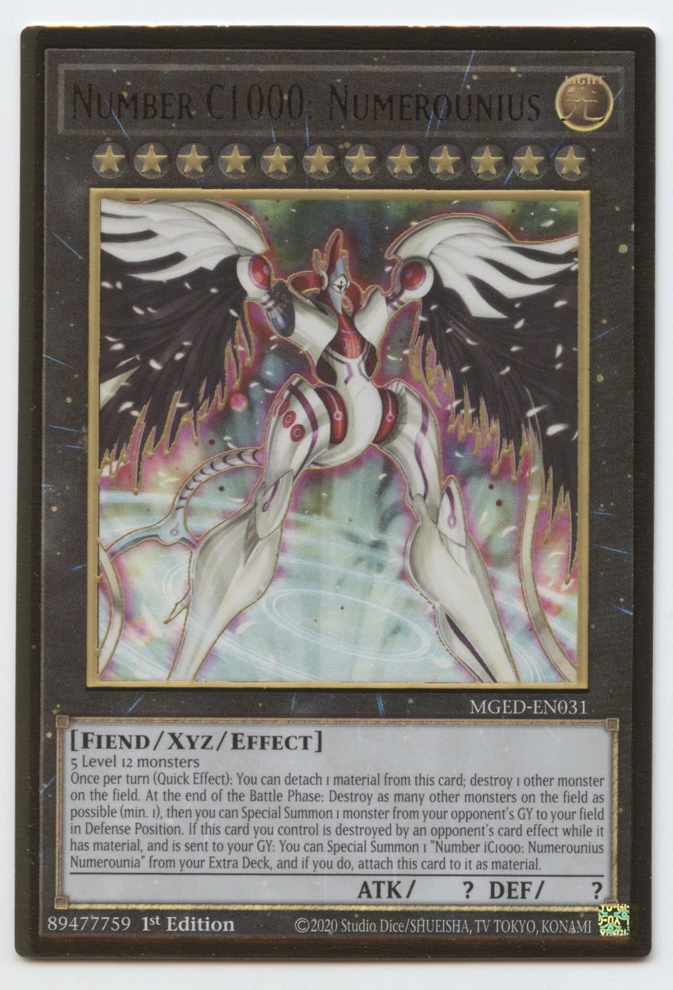 Yu-Gi-Oh! Number C1000: Numerounius - 1pcs