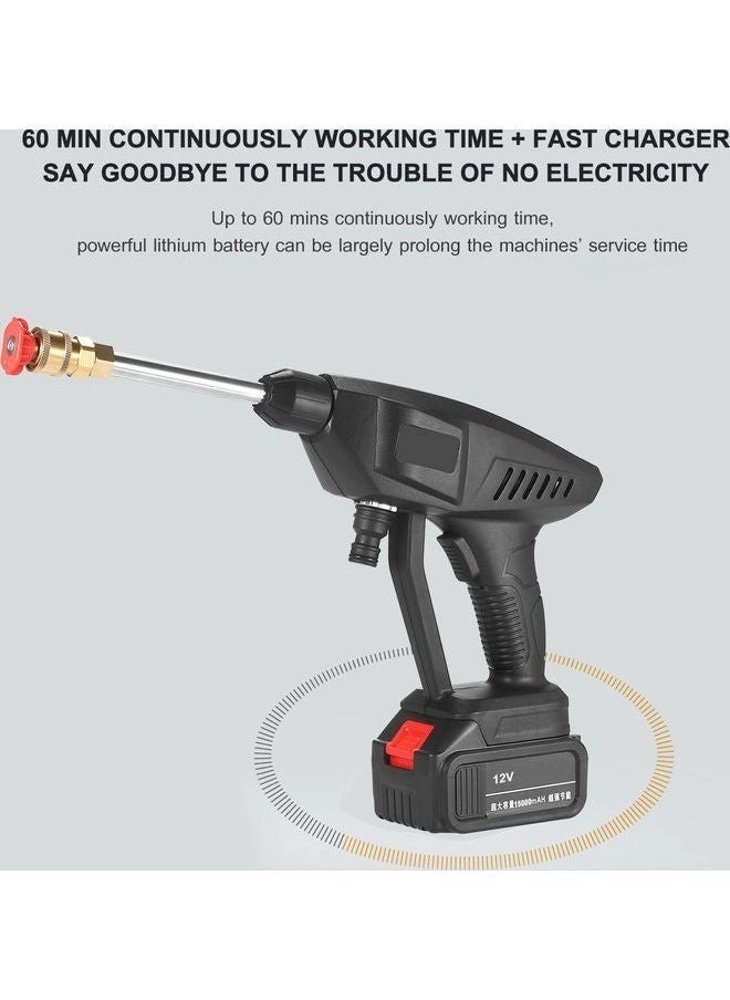 Cordless Portable Washer - 48V 200W 30Bar