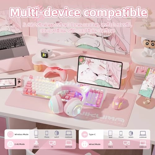 Tri-Mode Gaming Headset - Wireless Headset