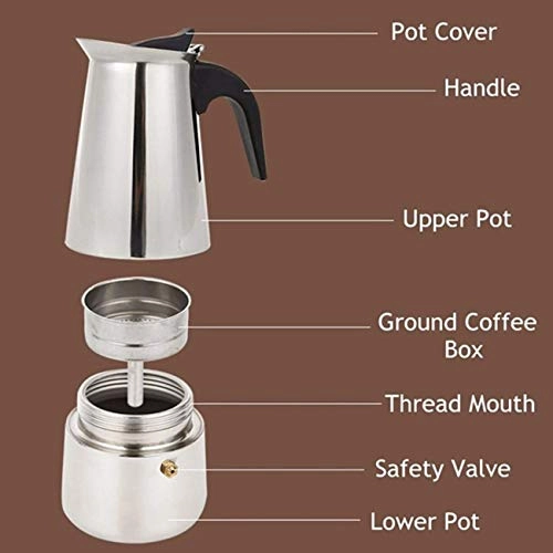 Moka Pot - 4 Cup 200 ml