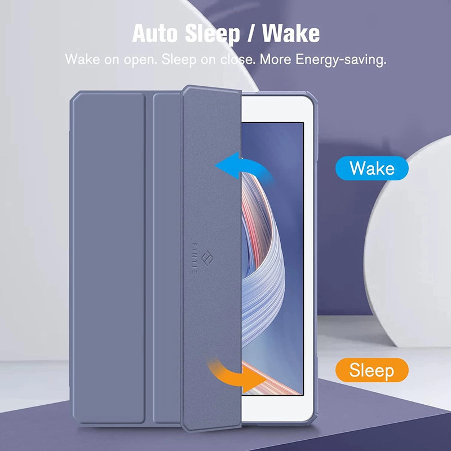 Magnetic Case with Pencil Holder and Screen Protector for iPad 10.2-inch / 10.5-inch (2021)