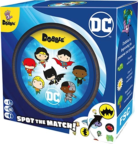 Dobble DC Justice League - Card Game