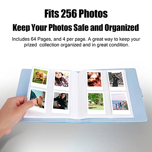 Instax Mini 256 Pockets Leather Photo Album