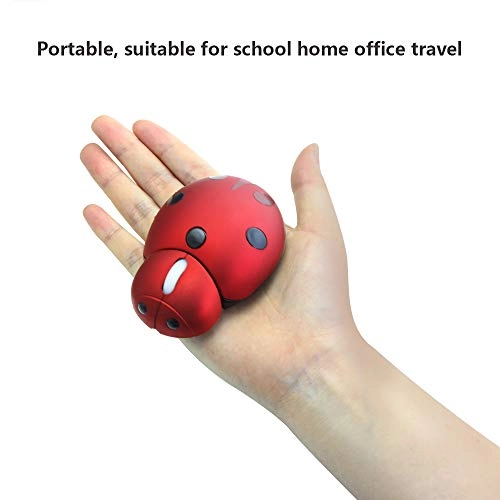 Mini Ladybug Wireless Mouse - USB