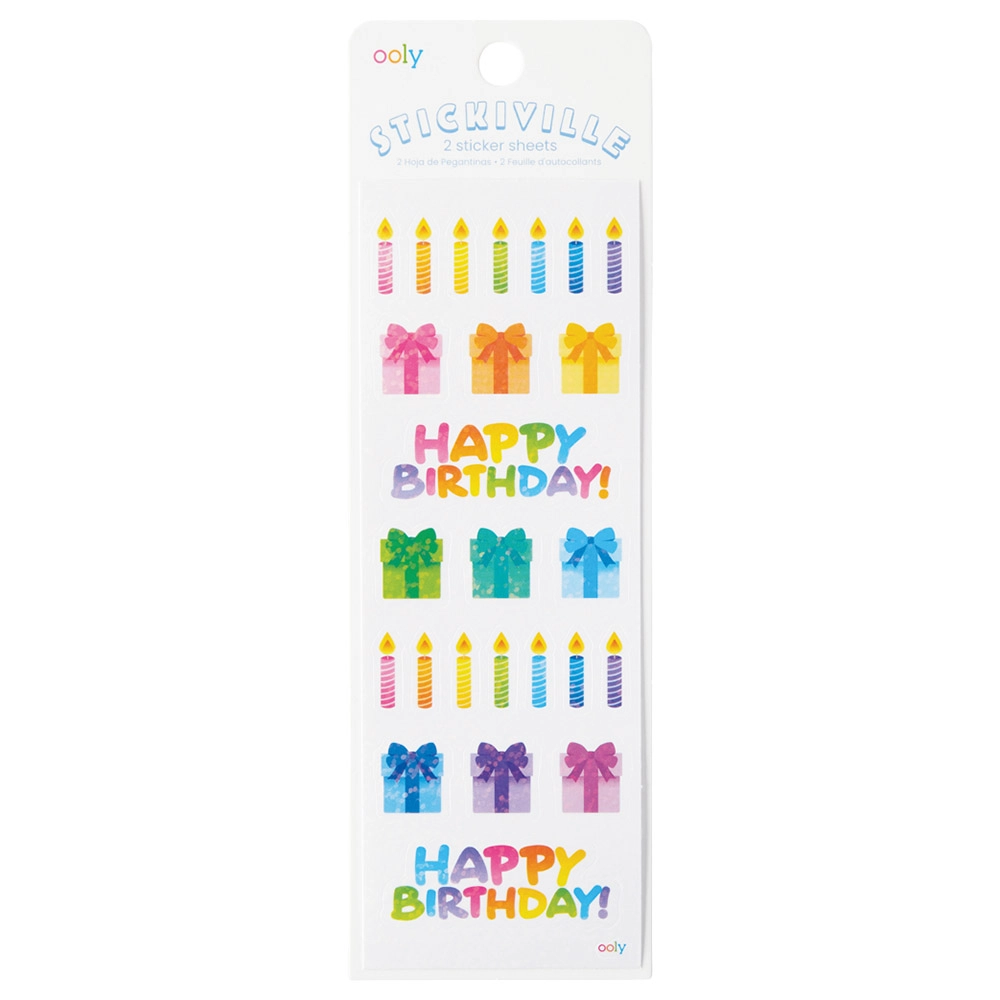 OOLY Stickiville Stickers - Skinny Candles & Gifts Holographic