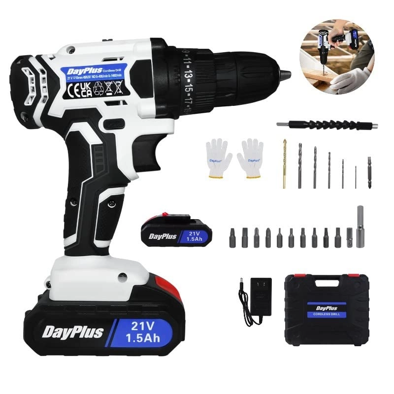 Cordless Drill7 - 1.3E+3 Milliamp Hours