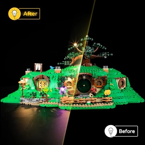LED Light for 10354 Lord of The Rings The Lord of the Rings: The Shire Building Blocks Model - Lord of The Rings