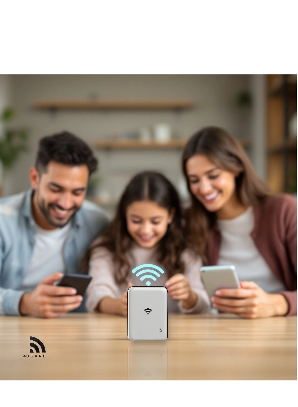 Portable Wi‑Fi Router - 4G / LTE 802.11 b /g/n/ ac 433Mbps