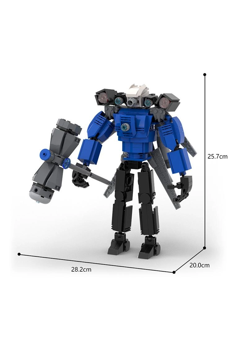 Y&D Skibidi Toilet Man - Robots Thor Titan 405 pcs