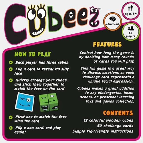 Cubeez Wooden Puzzle (06200) - 12 pcs