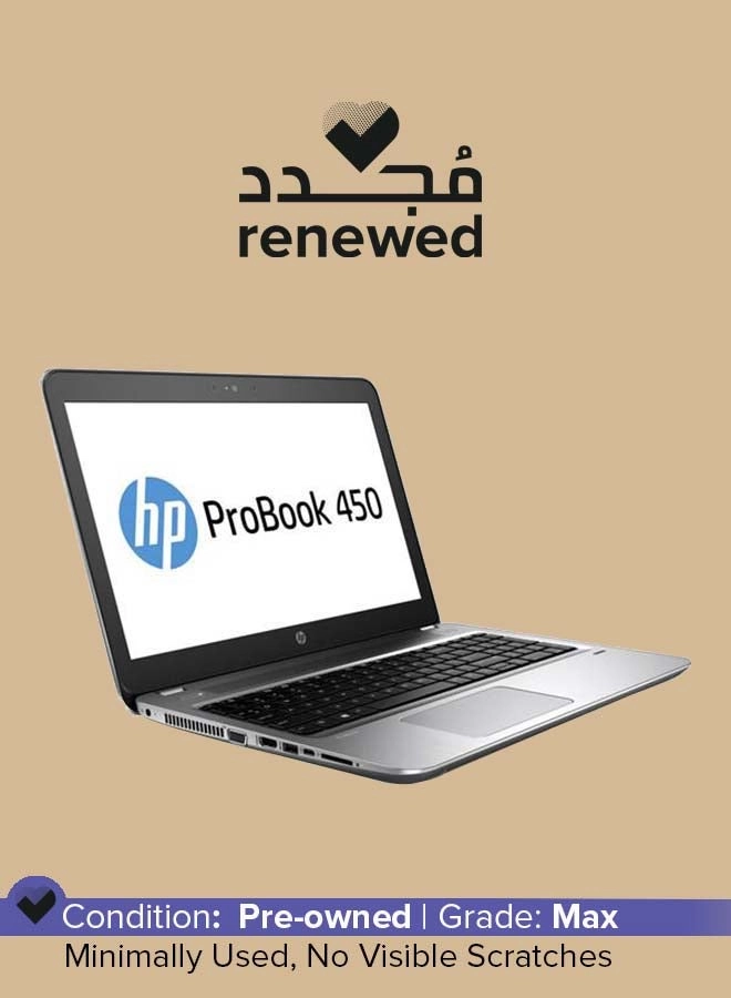 (Renewed) ProBook 450 G4 1KD18UT - 15.6'' Core i5 8GB DDR4 256GB SSD