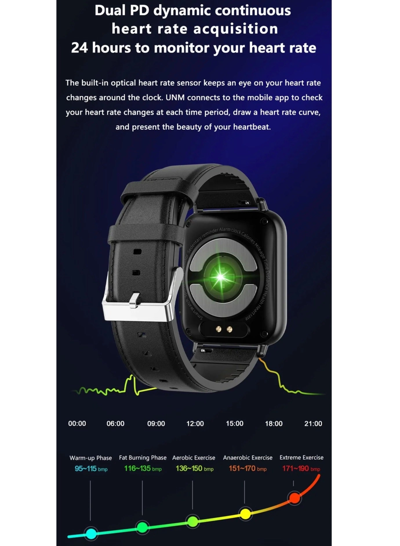 Accurate Measure Sugar Smart Watch