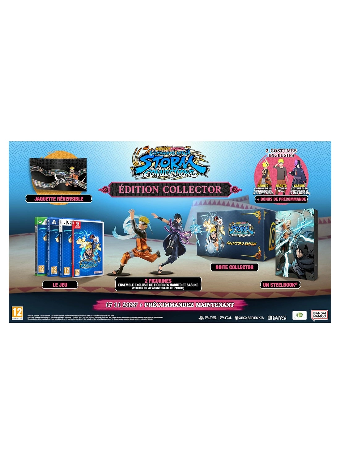 BANDAI NAMCO Entertainment Naruto X Boruto Ultimate Ninja Storm Connections Collector Edition - PlayStation 5