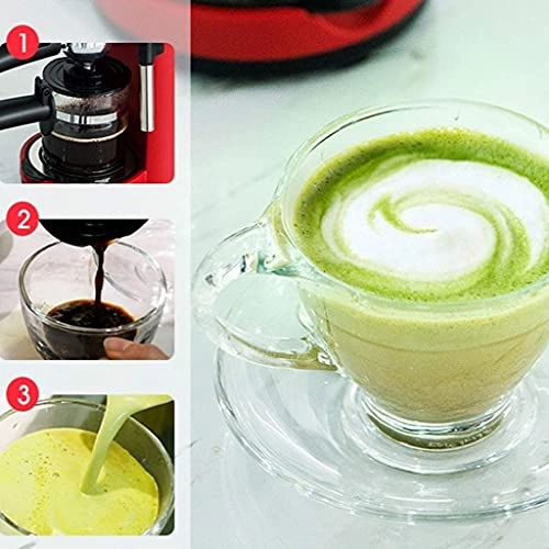 Drip Coffee Machine - Compact Anti-drip Milk frothing