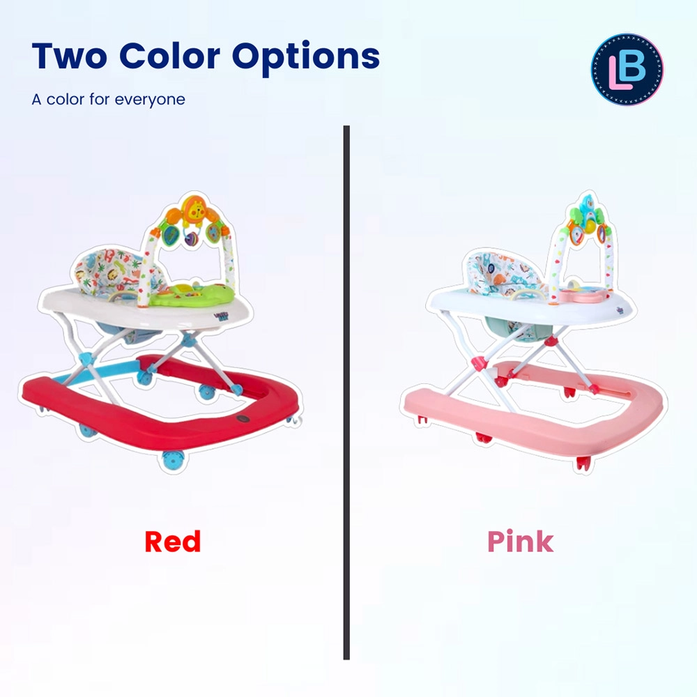 Baby Activity Walker - Red 6 months+