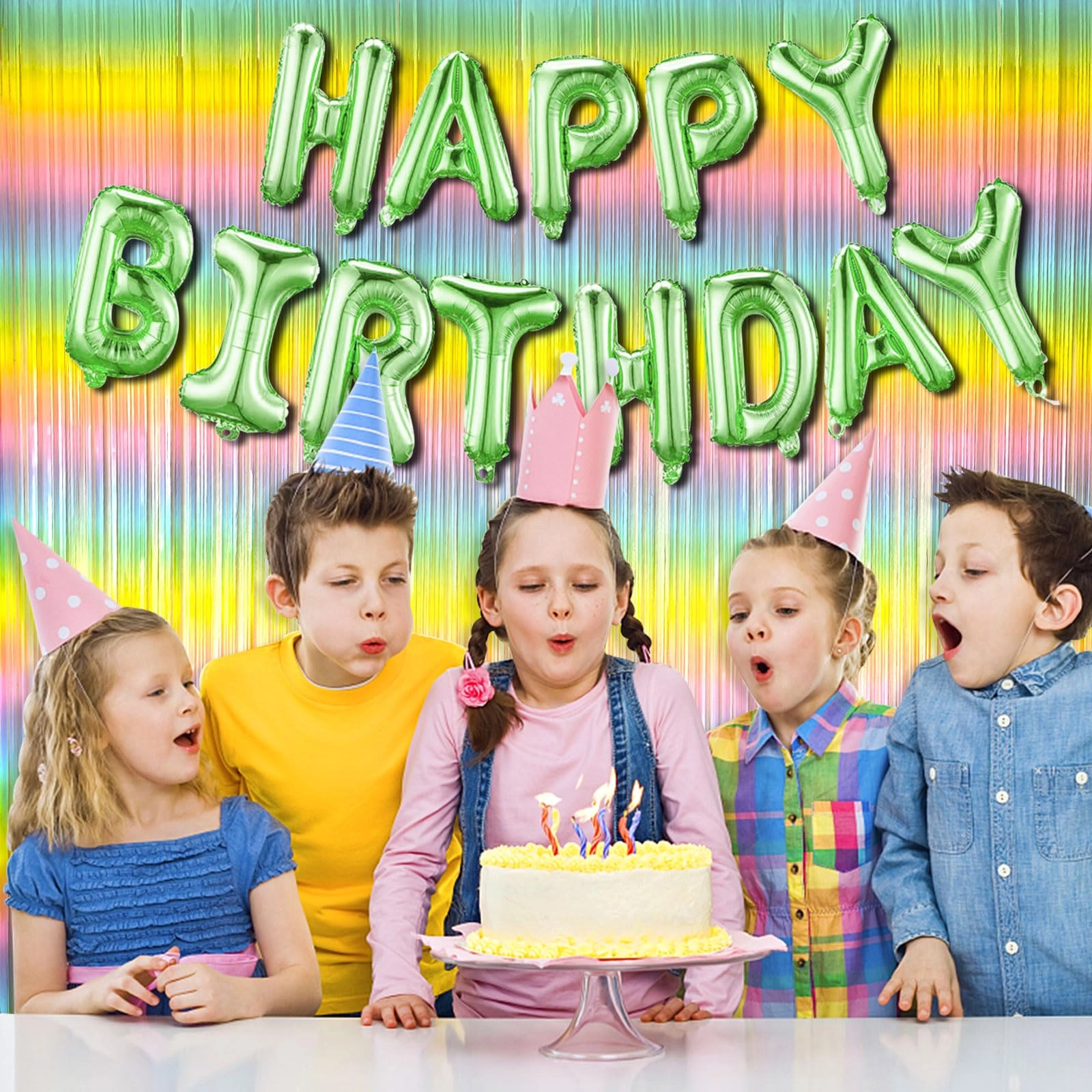 Party Backdrop - 5 Pack Birthday