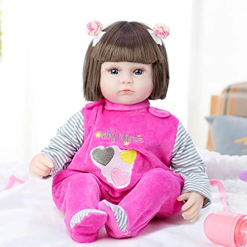 Reborn Baby Doll - 16.5 Inch Vinyl Toddler Girl