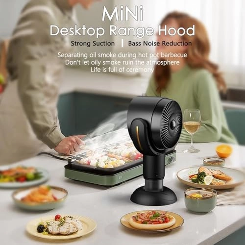 Tabletop Range Hood - 3000mAh White