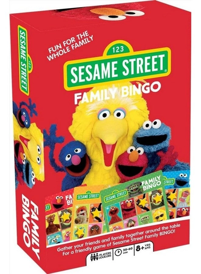 Aquarius Sesame Street Family Bingo