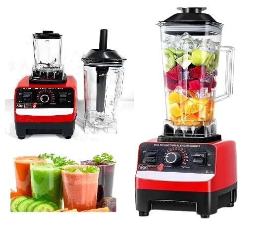 SPARKLUXE Heavy Duty Commercial Blender - 2-in-1 multifunction Stainless steel blades